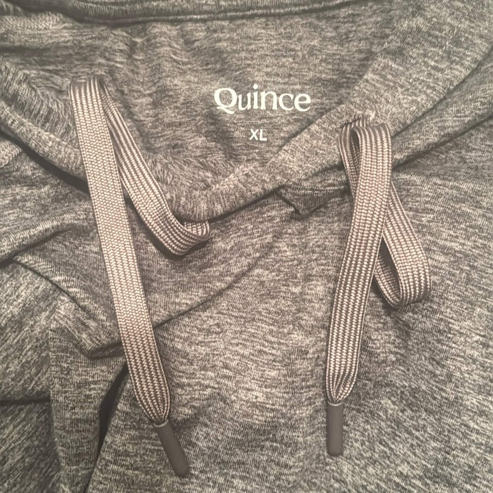 Quince Flowknit Pullover Hoodie Grey Size‎ Extra Large - Picture 4 of 7